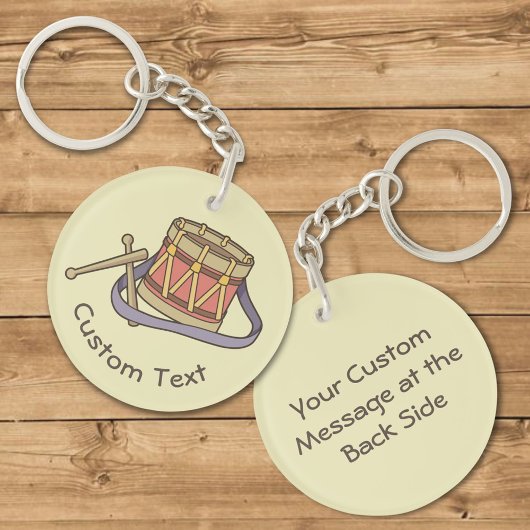 Spielzeugtrommel Schlüsselanhänger