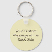 Spielzeugtrommel Schlüsselanhänger (Rückseite)