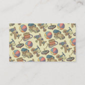 Spielzeugtrommel Visitenkarte (Rückseite)