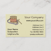 Spielzeugtrommel Visitenkarte (Vorderseite)