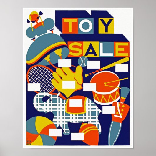 Spielzeugverkauf Poster (Vorne)