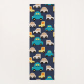 Spielzeugwagen Yogamatte (Rückseite)