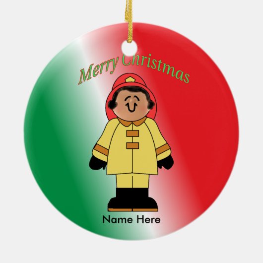 Spielzeugweiße Weibchen Keramik Ornament (Hinten)