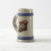 Spielzeugzug Bierglas (Vorderseite Links)