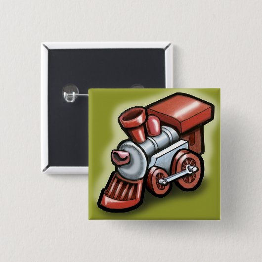 Spielzeugzug Button (Vorne & Hinten)