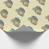 Spielzeugzug Geschenkpapier (Ecke)