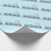 Spielzeugzug Geschenkpapier (Ecke)