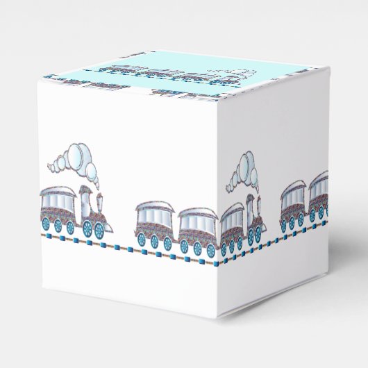 Spielzeugzug Geschenkschachtel (Vorderseite)