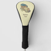 Spielzeugzug Golf Head Cover Headcover (Vorderseite)