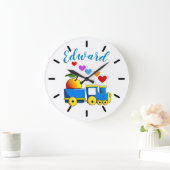 Spielzeugzug Große Wanduhr (Zuhause)