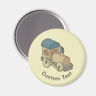 Spielzeugzug Magnet