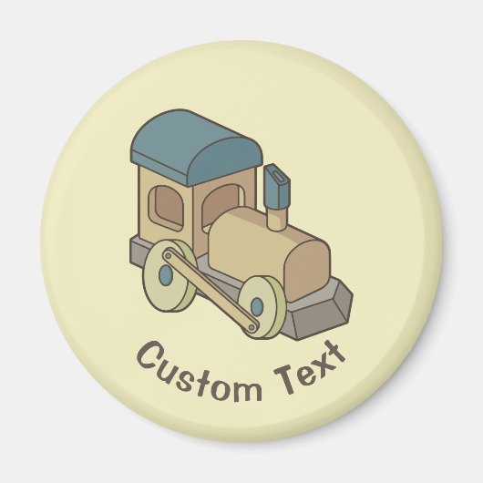 Spielzeugzug Magnet (Vorne)