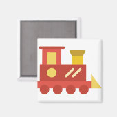 Spielzeugzug Magnet (Vorderseite/Rückseite)