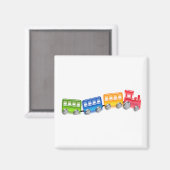 Spielzeugzug Magnet (Vorderseite/Rückseite)
