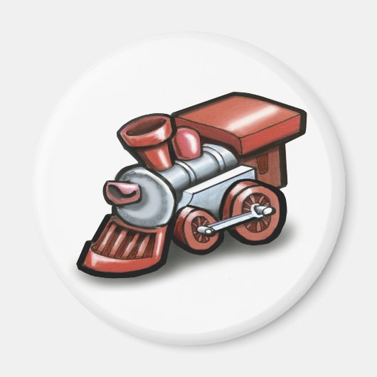 Spielzeugzug Magnet (Vorne)