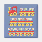 Spielzeugzug mit Alphabet Blocks Kinder Magnet (Vorne)