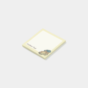 Spielzeugzug Post-it Klebezettel