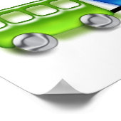 Spielzeugzug Poster (Ecke)