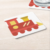 Spielzeugzug Rechteckiger Pappuntersetzer (angewinkelt)