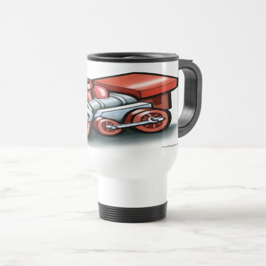 Spielzeugzug Reisebecher (VorderseiteRechts)