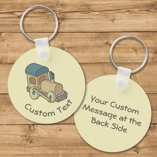 Spielzeugzug Schlüsselanhänger