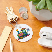 Spielzeugzug Schlüsselanhänger