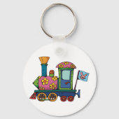Spielzeugzug Schlüsselanhänger (Vorderseite)