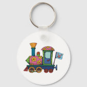 Spielzeugzug Schlüsselanhänger (Rückseite)