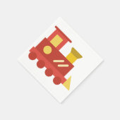 Spielzeugzug Serviette (Ecke)