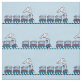 Spielzeugzug Stoff (Muster)