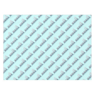 Spielzeugzug Tischdecke