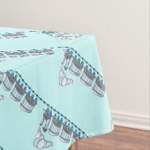 Spielzeugzug Tischdecke (Beispiel)