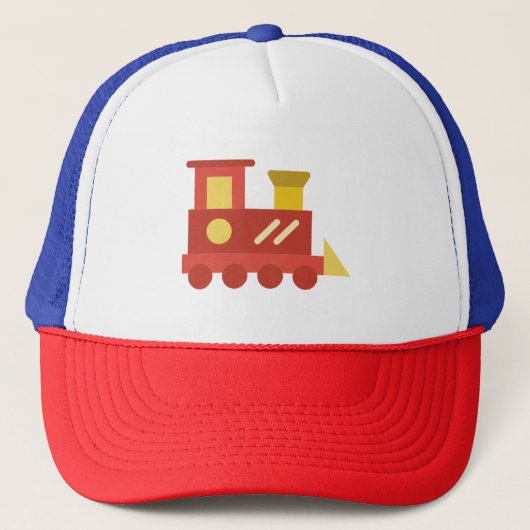 Spielzeugzug Truckerkappe (Vorderseite)