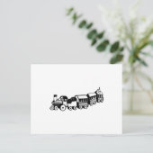 Spielzeugzüge Postkarte (Stehend Vorderseite)