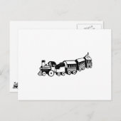 Spielzeugzüge Postkarte (Vorne/Hinten)