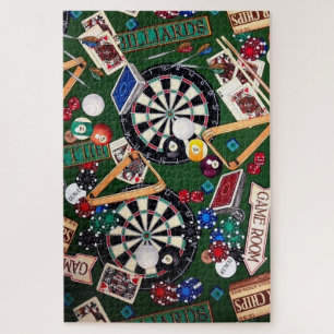 Spielzimmer Billard Puzzle