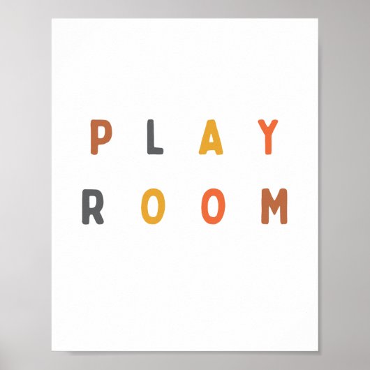Spielzimmer Poster & Prints (Vorne)