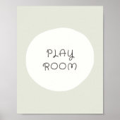Spielzimmer Poster & Prints (Vorne)