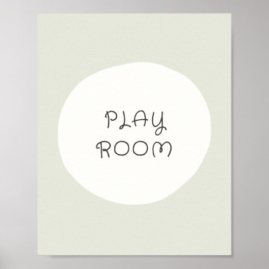 Spielzimmer Poster & Prints (Vorne)