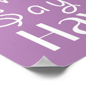 Spielzimmer-Spielregeln-Poster Poster (Ecke)