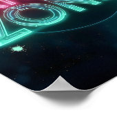 Spielzone Moderne Raumplaner Poster (Ecke)