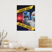 Spielzone Nicht Betreten Poster (Küche)