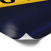 Spielzone Nicht Betreten Poster (Ecke)
