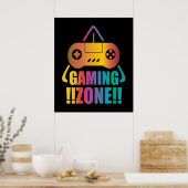 Spielzone Poster (Küche)