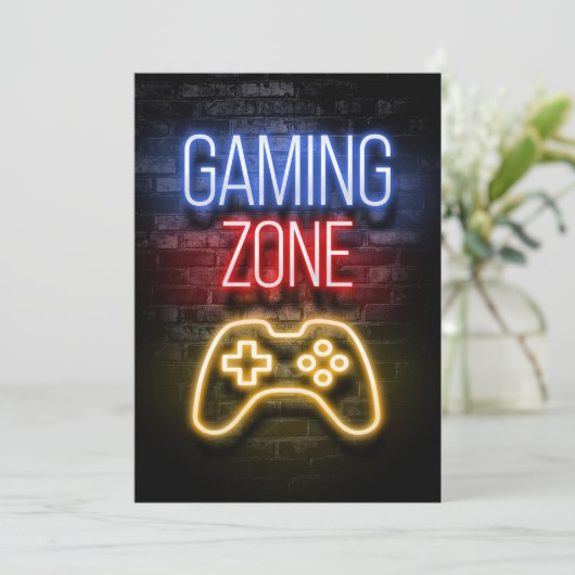 Spielzone Save The Date (Stehend Vorderseite)