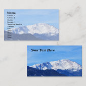 Spiess-Höchstberg, Colorado Springs, Colo Visitenkarte (Vorne/Hinten)