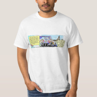 Spiess-Höchsthügel-Aufstiegs-Cartoon-Shirt T-Shirt