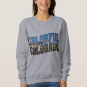 Spiess-Spitze innerhalb bunten Colorados! Sweatshirt (Vorderseite)