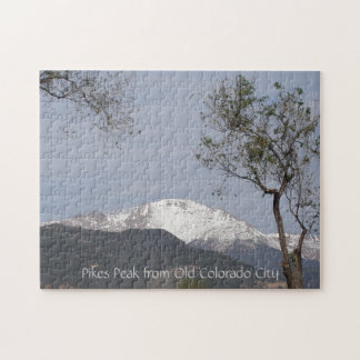 Spiess-Spitze von alter Colorado-Stadt Puzzle