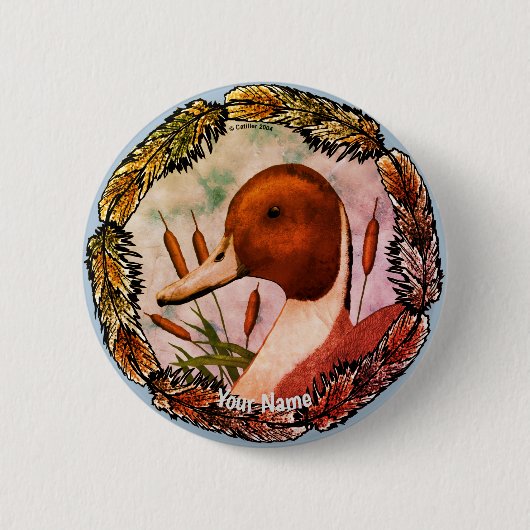 Spießente button (Vorderseite)